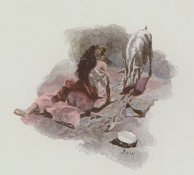 Illustrazione per Notre-Dame de Paris di Victor Hugo da Lucius Rossi
